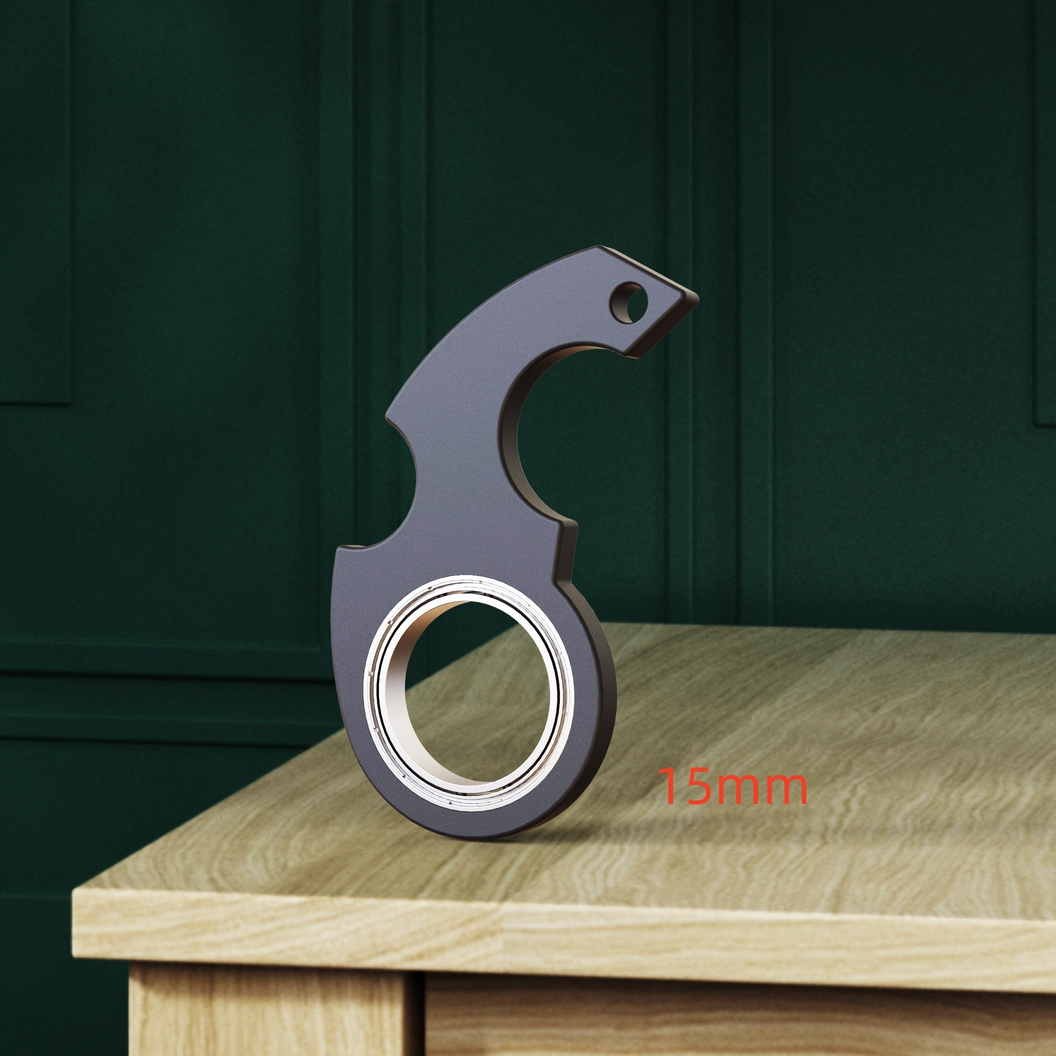 Magnetic Keychain Bottle Opener & Fidget Spinner