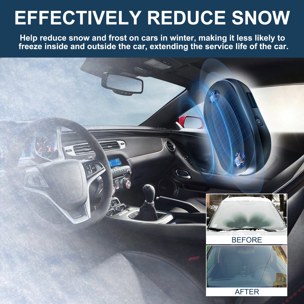 Portable Car Windshield De-Icing Tool – Fast Snow & Fog Remover