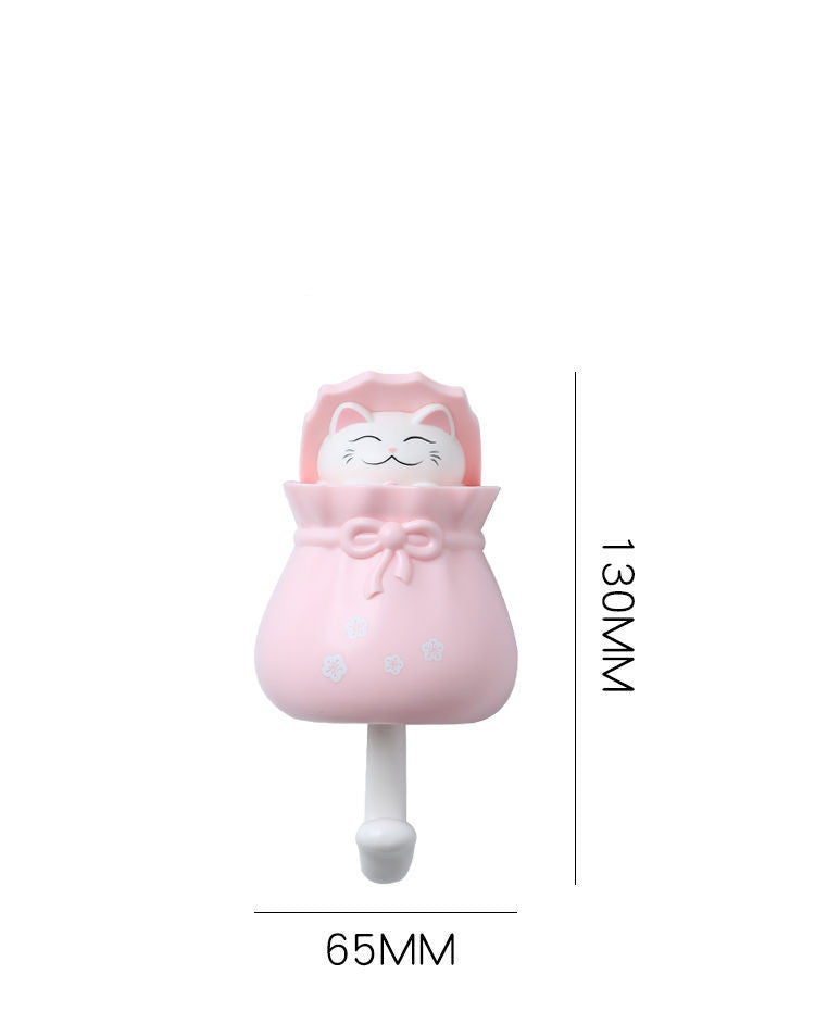 Strong Adhesive Wall Hook – Key, Bag & Accessories Holder