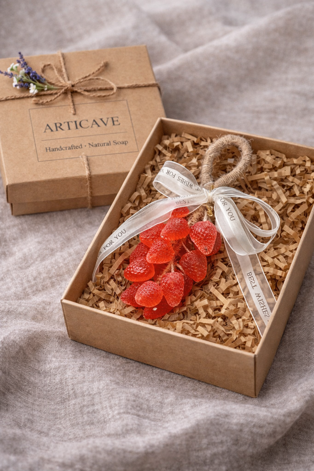 Crystal Strawberry Soap