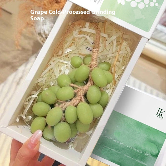 Grape Scented Handmade Soap Gift Box (10 Pieces)
