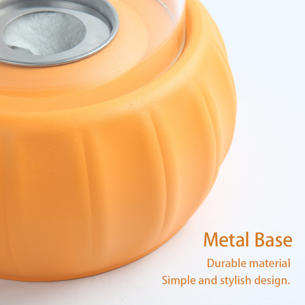 Glass Flame Tabletop Fireplace - Indoor & Outdoor Alcohol Fire Bowl