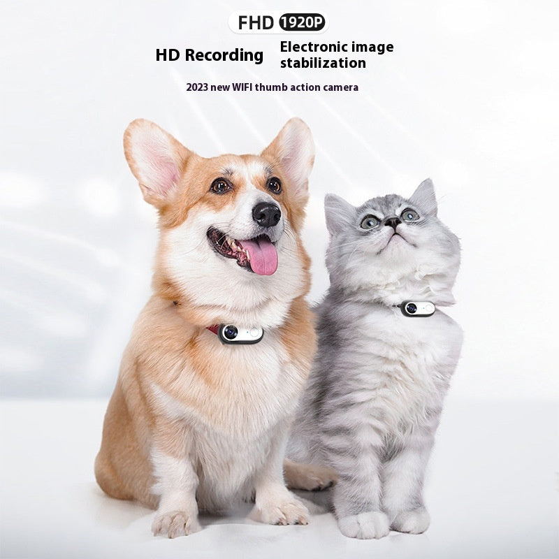 HD Pet Action Camera - Hands - Free Pet POV Recorder