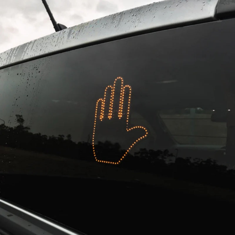 LED Car Gesture Light - Remote Control Hand Signal Light