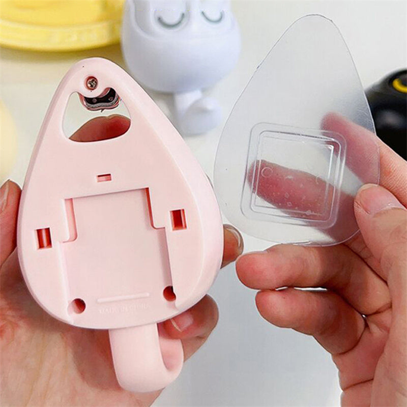 Cute Blinking Cat Wall Hook - Adhesive Coat , Key & Accessories Holder