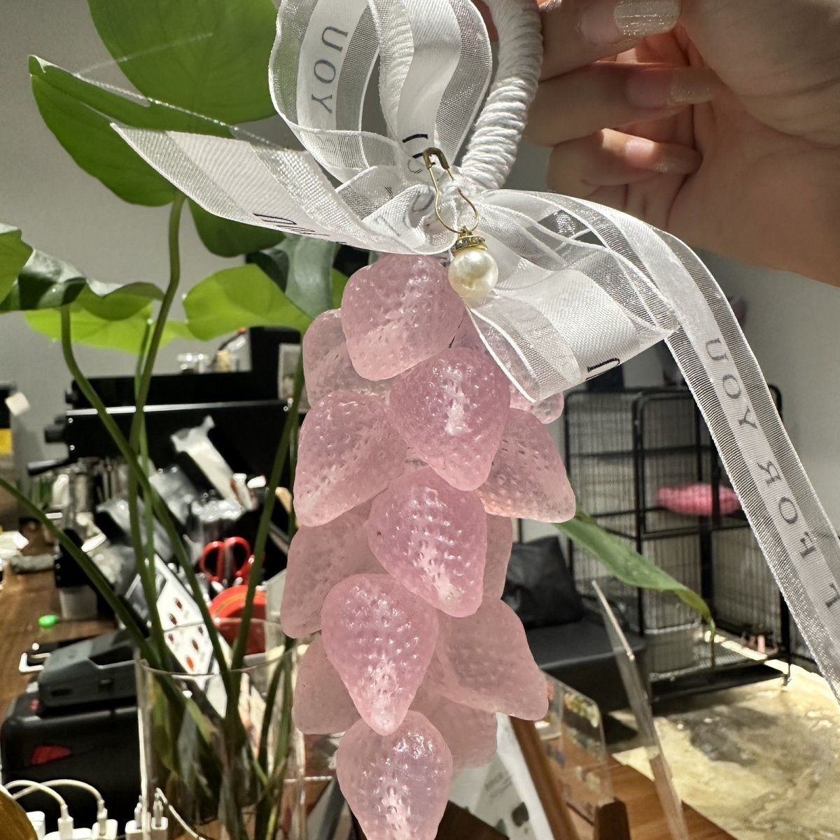 Crystal Strawberry Soap