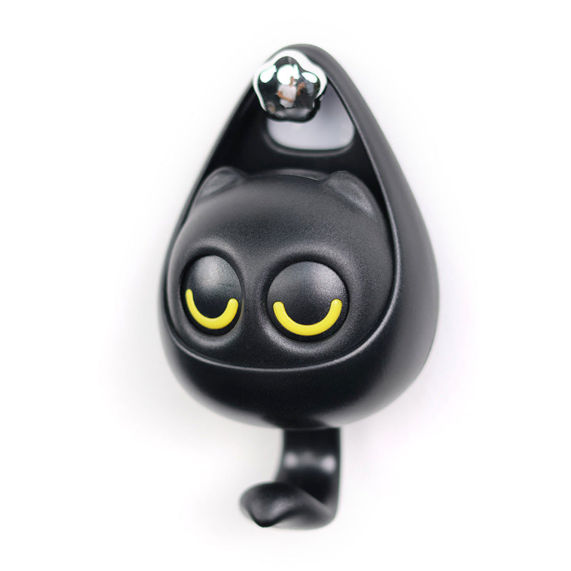 Cute Blinking Cat Wall Hook - Adhesive Coat , Key & Accessories Holder