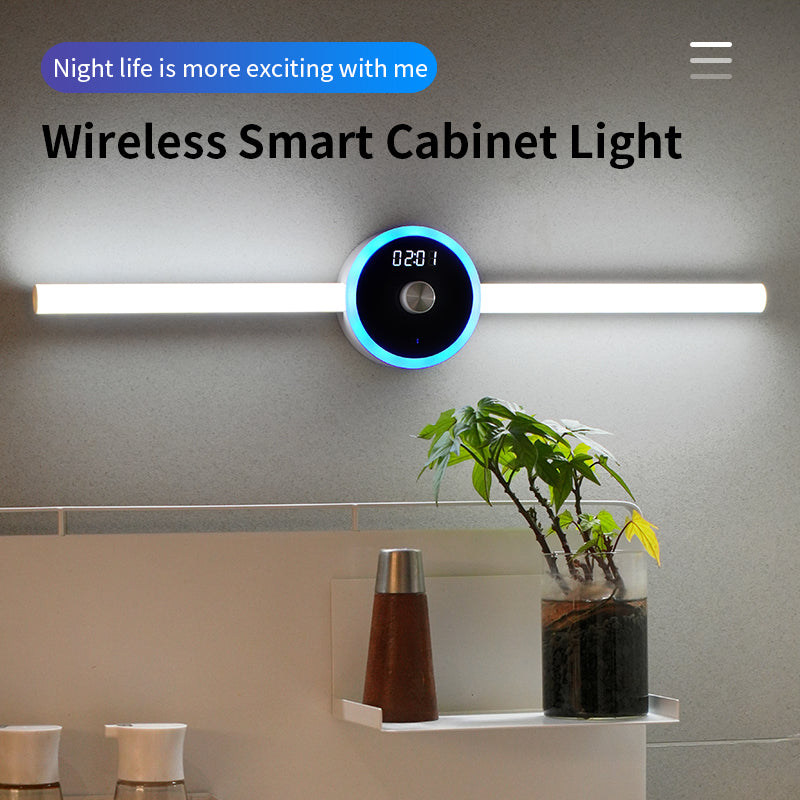 Pack Smart Motion Sensor LED Cabinet Lights - Rechargeable & Removable