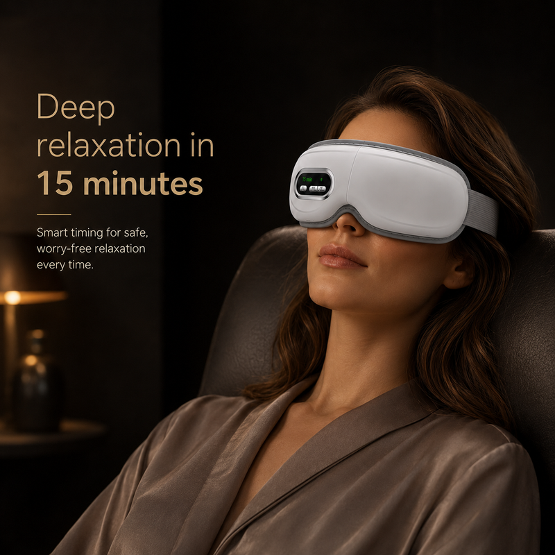 Articave Rechargeable Eye Massager with Air Compression