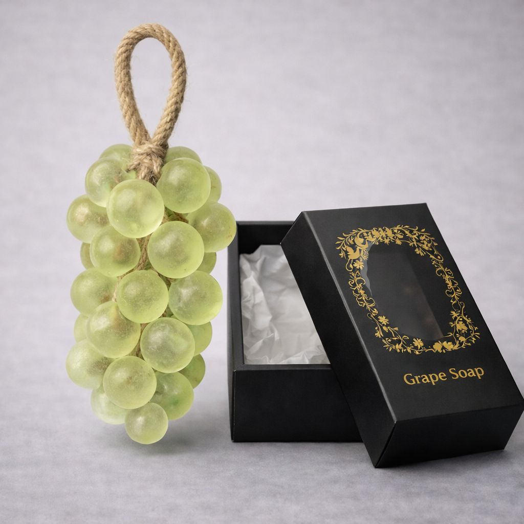 Crystal Grape Soap – Handmade Scented Bath & Hand Soap (Gift Edition)